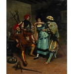 Zygmunt Sokołowski (1859 (?) w Poznańskiem - 1888 Paryż), Landsknechci w wartowni, 1878 r.
