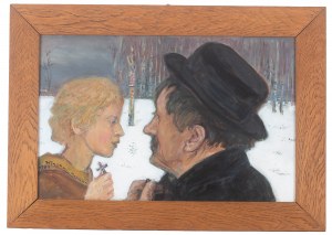 Wlastimil Hofman (1881 Praga - 1970 Szklarska Poręba), Pastorale sielanka, 1964 r.