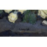 Alfons Karpiński (1875 Rozwadów - 1961 Kraków), Żółte róże
