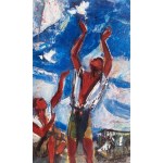 Zygmunt Menkes (1896 Lwów - 1986 Riverdale), Wypuszczanie gołębi