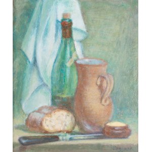 Jakub Markiel (1911 Łódź - 2008 Paryż), Martwa natura, 1993 r.