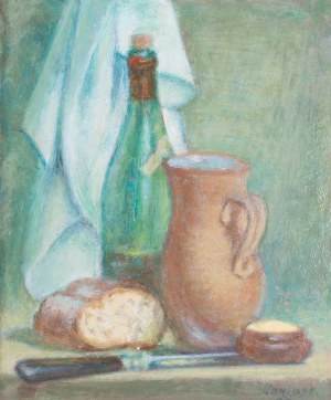 Jakub Markiel (1911 Łódź - 2008 Paryż), Martwa natura, 1993 r.
