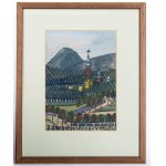 Nikifor Krynicki (1895 Krynica Zdrój - 1968 Folusz), Krajina s kostelem