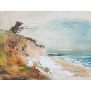 Marian Mokwa (1889 Malary - 1987 Sopot), By the Sea