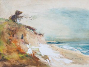 Marian Mokwa (1889 Malary - 1987 Sopot), Nad morzem