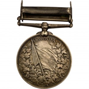 Canada General Service Medal Fenian Raids to 45th West Durham Battalion of Infantry Bowmanville.