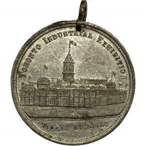 Canada Toronto Industrial Exhibition 1884 Semi Centennial Celebration Medal