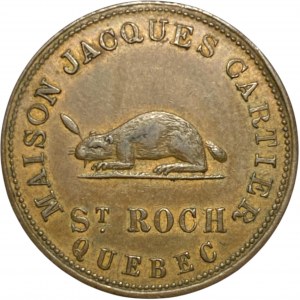 Canada St. Roch Quebec Maison Jacques Cartier Token