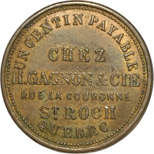 Canada St. Roch Quebec Maison Jacques Cartier Token