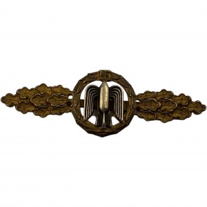 Germany Luftwaffe Heavy, Medium & Dive Bombers Squadron Badge in Bronze