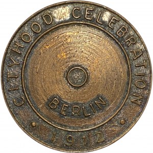 Canada Berlin (Kitchener) 1912 Cityhood Celebration Medal