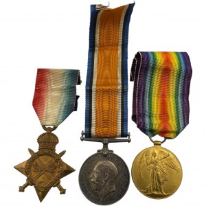 Great Britain WWI Trio Suffolk Regiment