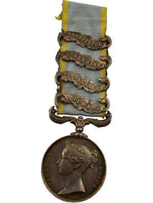 Crimea Medal 4 Clasp Rifle Brigade
