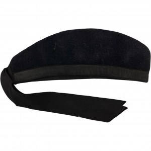 Black Glengarry with badge