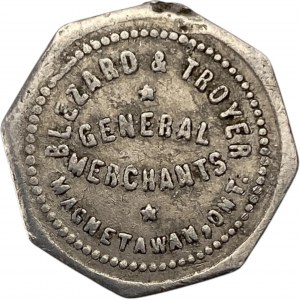 Canada Magnetawan Ontario 10 Cent Blezard & Troyer Merchant Token 605-B-D