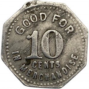 Canada Magnetawan Ontario 10 Cent Blezard & Troyer Merchant Token 605-B-D
