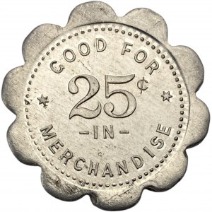 Canada Nassagaweya Ontario 25 Cent L. Elsley Merchant Token 676-A-C