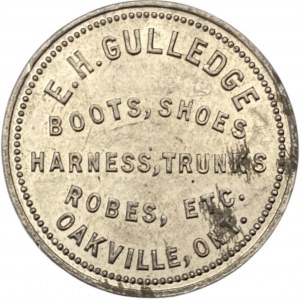 Canada Oakville Ontario 5 Cent E.H. Gulledge Merchant Token 728-A-Ew