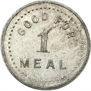 Canada Ottawa Ontario 1 Meal J.F. Stoate Cambridge Restaurant Merchant Token 760-E-B