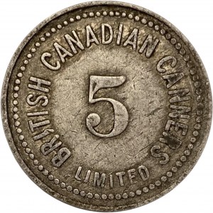 Canada Port Robinson Ontario British Dominion Canners Merchant Medallion 821-A-A