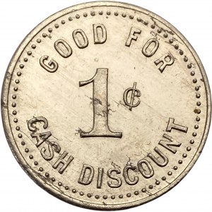 Canada Sarnia Ontario 1 Cent J.D. Mills Merchant Token 904-B-F