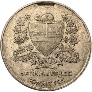 Canada Sarnia Ontario 1927 Jubilee of Confederation Medal