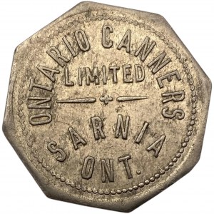 Canada Sarnia Ontario Ontario Canners Limited Medallion 904-C-C