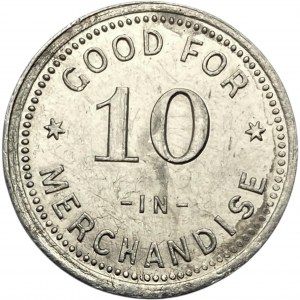 Canada Stayner Ontario 10 Cent C.J. McRae Merchant Token 952-C-D