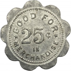 Canada Stirling Ontario 25 Cent G.H. Luery Merchant Token 956-A-C