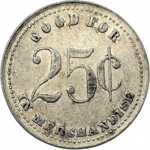 Canada Stratford Ontario 25 Cent C. McIlhargey Groceries Merchant Token 964-A-C