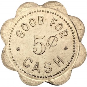 Canada Strathroy Ontario 5 Cent W.J. O'Dwyer Merchant Token 968-B-E