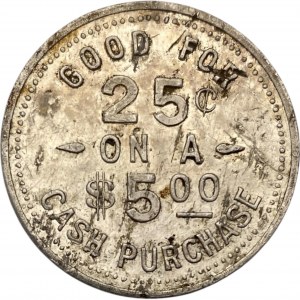 Canada St. Mary's Ontario 25 Cent T. McGolrick Merchant Token 988-B-C