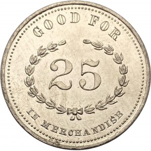 Canada Savanne Ontario 25 Cent Savanne Lumber Co. Merchant Token 912-A-C