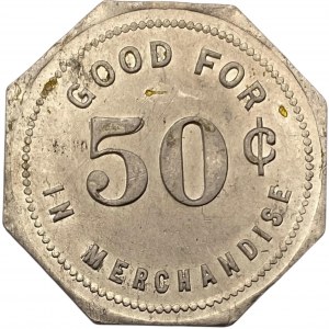 Canada Tavistock Ontario 50 Cent F. Krug Merchant Token 1012-A-B