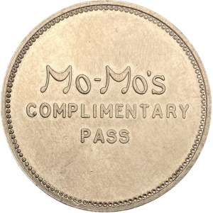 Canada Toronto Ontario Momo's Complimentary Pass Token