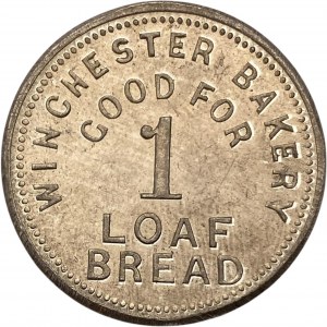 Canada Winchester Ontario 1 Loaf A.W. Beach Merchant Token