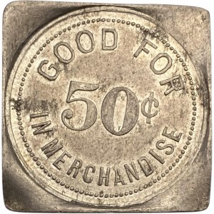 Canada Zurich Ontario 50 Cent T.L. Wurm Merchant Token 1192-D-B