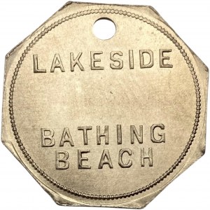 Canada Port Dalhousie Ontario Lakeside Bathing Beach Medallion / Token 807a-A-A