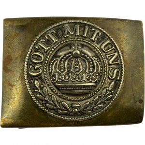 Germany WWI Prussia Belt Buckle Gott Mit Uns