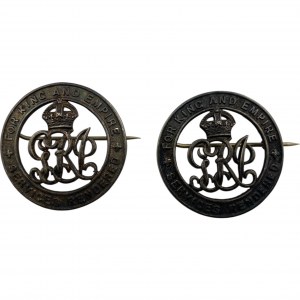 For King And Empire Services Rendered Pins (2 pieces)