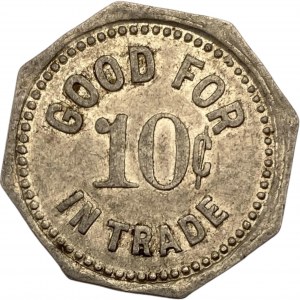 Canada Arkona Ontario 10 Cent Fuller Bros. Merchant Token 36-D-D