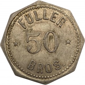Canada Arkona Ontario 50 Cent Fuller Bros. Merchant Token 36-D-B
