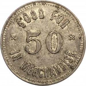 Canada Arkona Ontario 50 Cent J. Geo. Brown Merchant Token 36-B-B