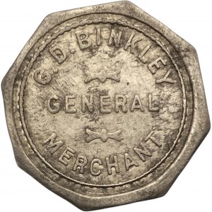 Canada Avon Ontario 5 Cent G.D. Binkley Merchant Token 54-A-E