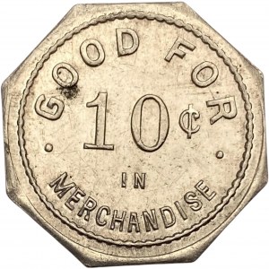 Canada Clear Creek Ontario 10 Cent Pierce Bros. Merchant Token 212-A-D