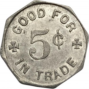 Canada Drumbo Ontario 5 Cent W.S. Murray Merchant Token 298-D-E