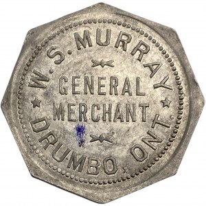 Canada Drumbo Ontario 1 Dollar W.S. Murray Merchant Token 298-D-A