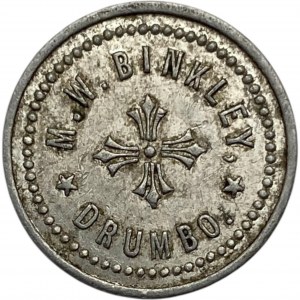 Canada Drumbo Ontario 1 Cent M.W. Binkley Merchant Token 298-A-F