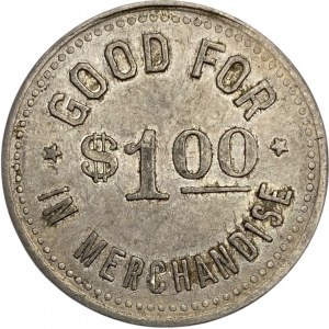 Canada Drumbo Ontario 1 Dollar M.W. Binkley Merchant Token 298-B-A