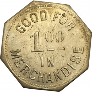Canada Forest Ontario 1 Dollar R.J. Vincent Merchant Token 384-H-Az